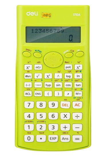 Deli stationery Kalkulačka věděcká E1710A zelená