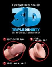 Pipedream Pipedream King Cock Plus 5" Triple Density Cock with Balls