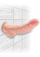 Pipedream Pipedream King Cock 8" Triple Density Cock With Balls flesh