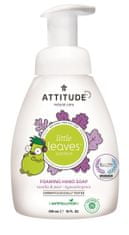 Attitude Little leaves Dětské pěnivé mýdlo na ruce s vůní vanilky a hrušky, 295 ml