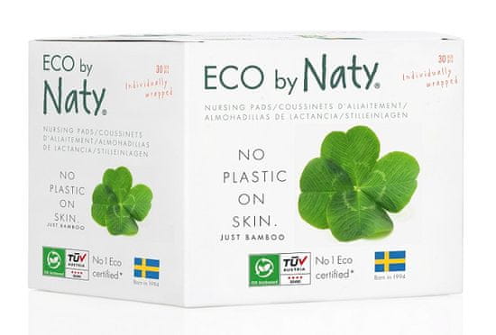 Naty Nature Babycare ECO prsní vložky pro kojící ženy (30 ks)