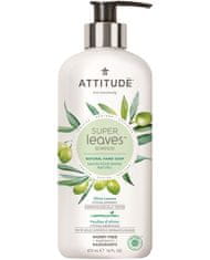 Attitude Přírodní mýdlo na ruce ATTITUDE Super leaves s detoxikačním účinkem - olivové listy 473 ml
