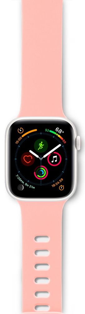 EPICO SILICONE BAND FOR APPLE WATCH 38/40 mm 41918102300001, růžová