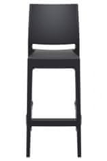BHM Germany Barová židle Viola (SET 2 ks), černá