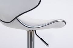 BHM Germany Barová židle Lisa (SET 2 ks), bílá
