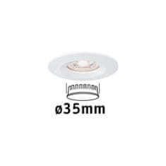 Paulmann PAULMANN LED vestavné svítidlo Nova mini nevýklopné IP44 1x4W 2700K bílá mat 230V 942.98 94298