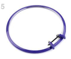 Kraftika 1ks fialová vyšívací kruh, rámečky kruhy, tkaniny
