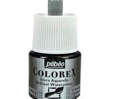 Pébéo Colorex inkoust 45ml černá, pébéo, akvarelové barvy