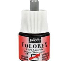 Pébéo Colorex inkoust 45ml červená, pébéo, akvarelové barvy