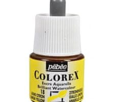 Pébéo Colorex inkoust 45ml citrónově žlutá,
