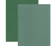 Ursus Perleťová texturovaná čtvrtka a4 tmavě zelená 220g/m2