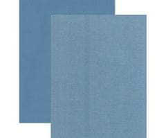 Ursus Perleťová texturovaná čtvrtka a4 modrá 220g/m2,
