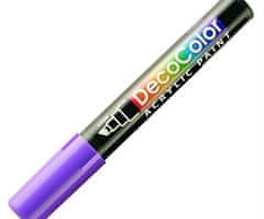 Marvy Popisovač deco color acrylic paint violet,