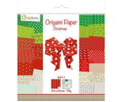Avenue Mandarine Papíry na origami 20x20cm (60ks) christmas