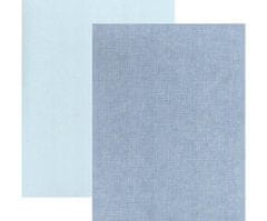 Ursus Texturovaná čtvrtka a4 vintage chrpa modrá 220g/m2,