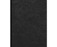 Clairefontaine Zápisník tečkovaný s šitou vazbou a5 - černý