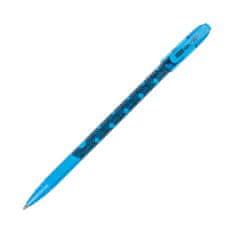 Easy Kids WAY Gumovací kuličkové pero, modrá náplň, 0,5 mm, 24 ks v balení, modré-růžové