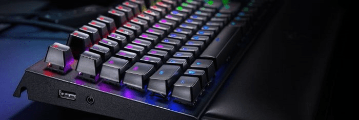 Herní klávesnice Razer BlackWidow Elite, Razer Orange, US (RZ03-02621800-R3M1) podsvícení RGB