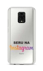 TopQ Kryt Xiaomi Redmi Note 9 Pro silikon Instagram 51395