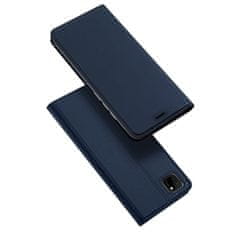 Dux Ducis Skin Pro knížkové kožené pouzdro na Huawei Y5p, modré