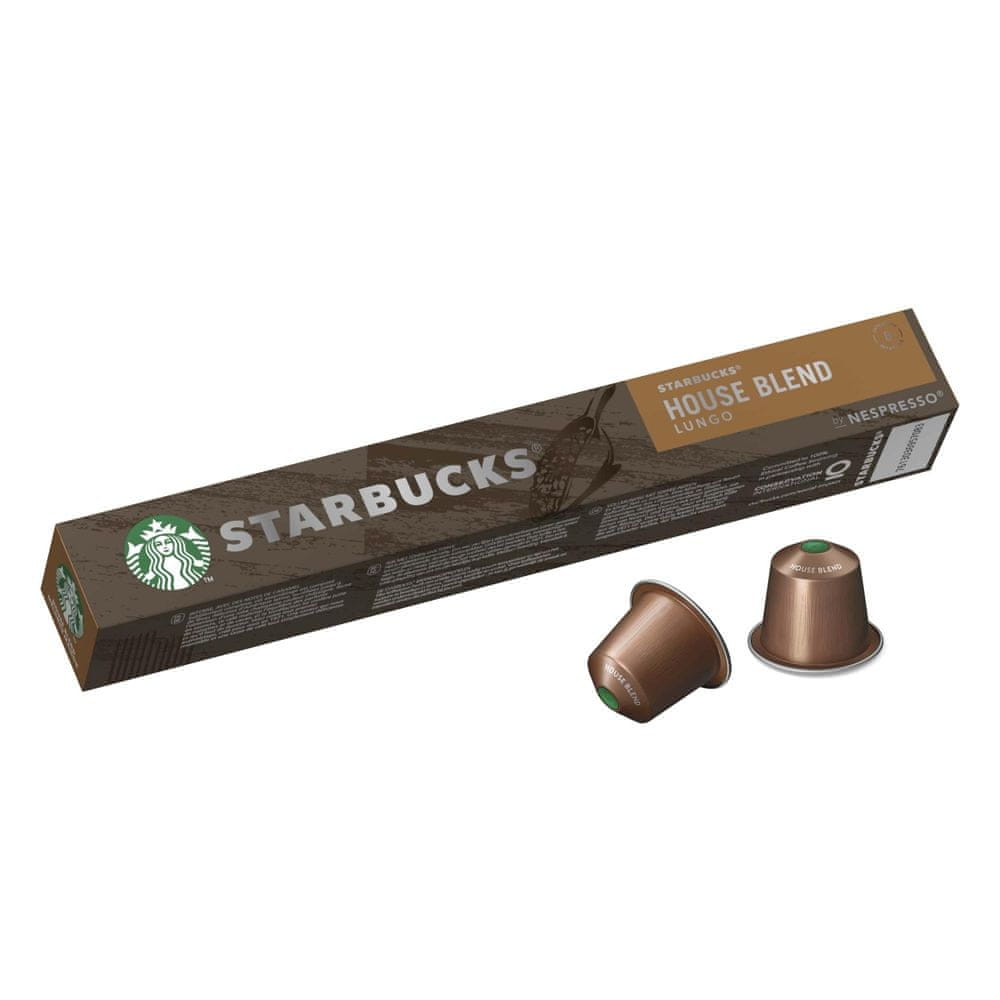 Levně Starbucks by Nespresso House Blend - kávové kapsle – 10 kapslí v balení