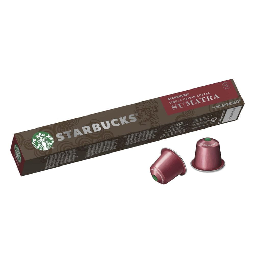 Starbucks by Nespresso Sumatra - kávové kapsle – 10 kapslí v balení