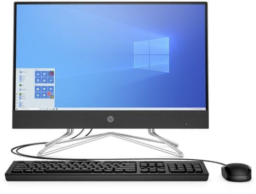 Domácí, kancelářský počítač All-in-One HP 200G4 AiO (2Z362EA) klávesnice monitor myš počítač v jednom