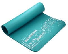 LIFEFIT Podložka Yoga Mat Exkluziv, 100×58×1 cm, tyrkysová