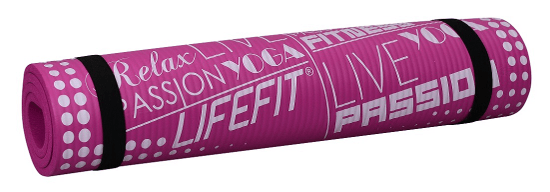 LIFEFIT Podložka Yoga Mat Exkluziv, 100×58×1 cm