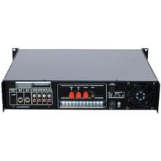 Omnitronic MPZ-500.6, 100V 6-zónový mixážní zesilovač, 500W