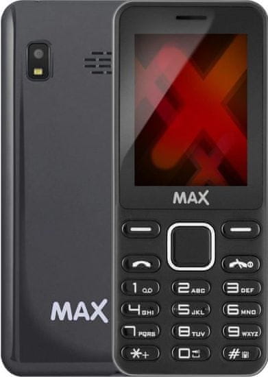 MAX Mobilní telefon GREY, Dual SIM