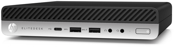 Domácí i kancelářský počítač HP EliteDesk 800G5 DM (8PF08AW) malé rozměry USB 3.1 pohodlné miniaturní kompaktní