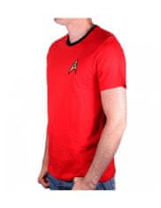 Grooters Pánské tričko Star Trek - Uniforma, červená Velikost: S