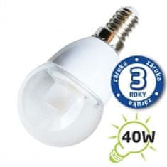 Tipa Žárovka LED 230V 5W E14 mini globe G45 teplá bílá 04110751 Tipa