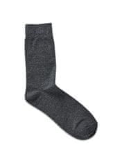 Jack&Jones 5 PACK - pánské ponožky JACJENS 12113085 Dark Grey Melange