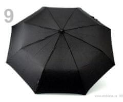 Kraftika 1ks 9 black dámský skládací deštník, dámské deštníky