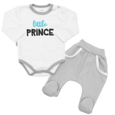 NEW BABY 2-dílná bavlněná souprava Little Prince Velikost: 86 (12-18m)
