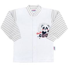 NEW BABY Kojenecký kabátek Panda Velikost: 56 (0-3m)
