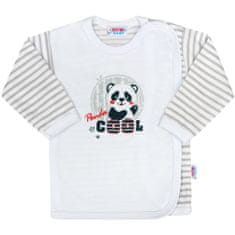 NEW BABY Kojenecká košilka Panda - 56 (0-3m)