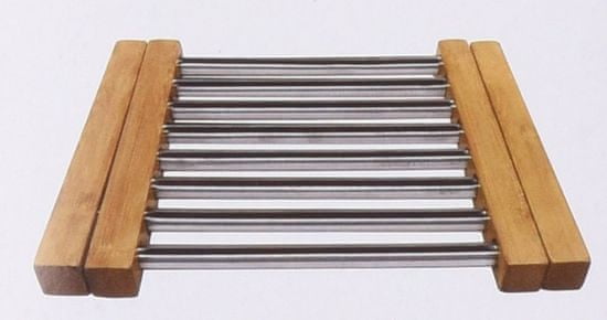 Koopman Bambusová rozkládací podložka pod horké hrnce 21,5 - 34,5 cm