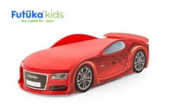 Futuka Kids Postýlka auto UNO F-Audi, "Standart", Spojler