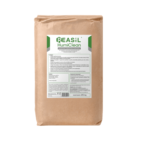REASIL HumiClean, 25 kg. Hygienická detoxikační podestýlka pro drůbež a hospodářská zvířata.