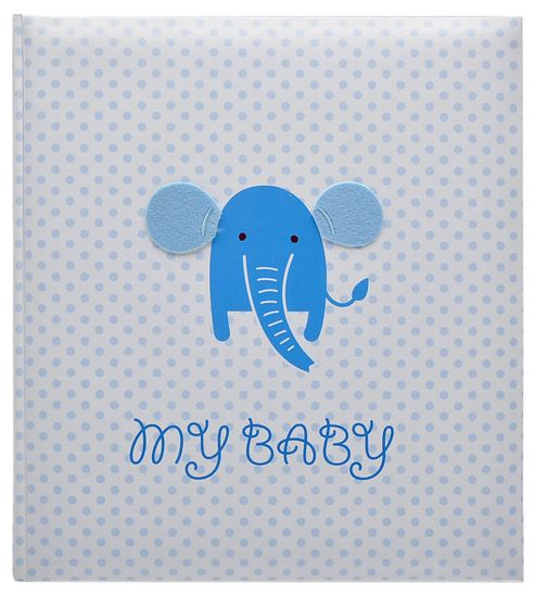 KPH Fotoalbum Baby elefant modré