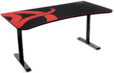 Arozzi Arena Gaming Desk, černá s logem (ARENA-BLACK)