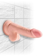 Pipedream Pipedream King Cock 6,5" Triple Density Cock With Balls flesh