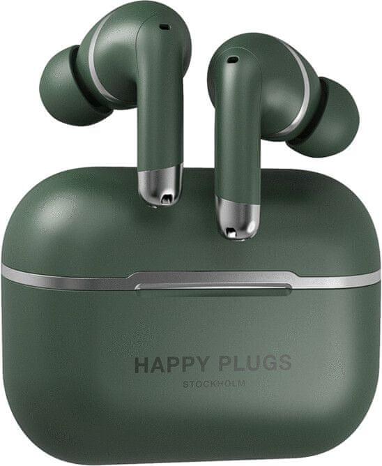 Happy Plugs Air 1 ANC, zelená - zánovní