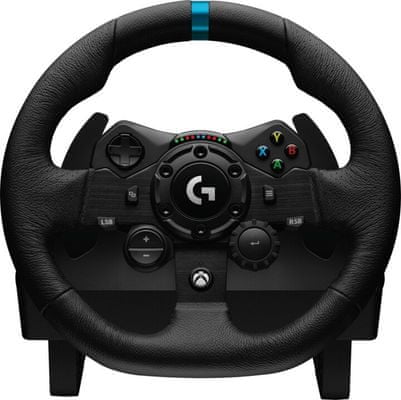 Herný volant Logitech Logitech G923 X (941-000158) Xbox ovládacie prvky oceľ koža