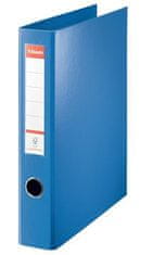 Esselte Kroužkový pořadač "Jumbo", Vivida modrá, 4 D kroužky, 60 mm, A4 maxi, PP 82405