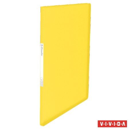 Esselte Katalogová kniha "Vivida", měkká, žlutá, A4, 20 kapes 623995