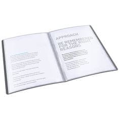Esselte Katalogová kniha "Vivida", měkká, černá, A4, 40 kapes 623999
